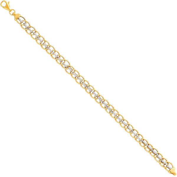 14K 2T Light Fancy Bracelet