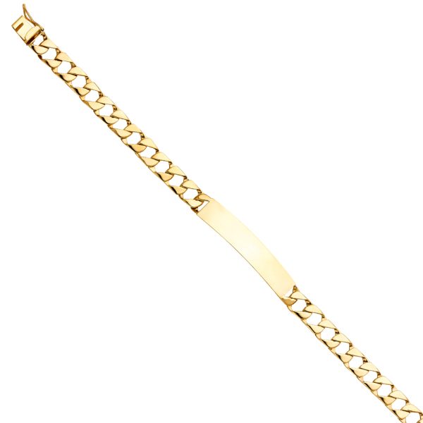 14KY Cuban Link ID Bracelet