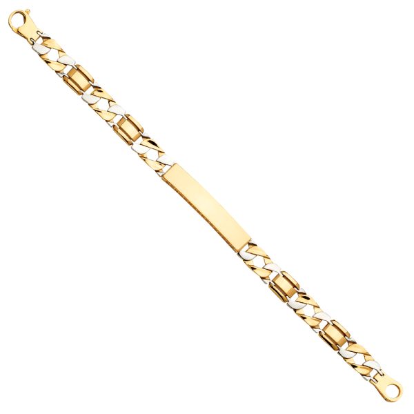 14K Fancy Men's Bracelet