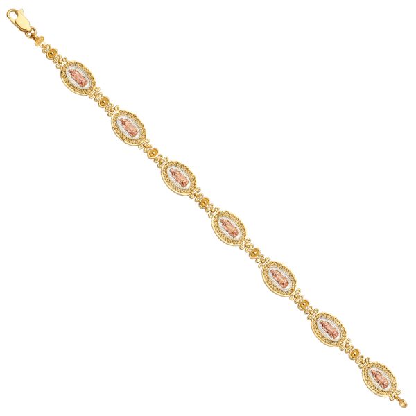 14K 3C Guadalupe Bracelet