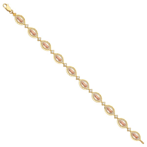 14K 3C Guadalupe Bracelet