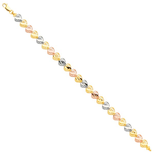 14K 3C Bracelet