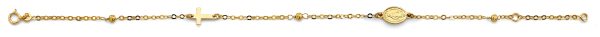 14K 3C Ball Light Bracelet