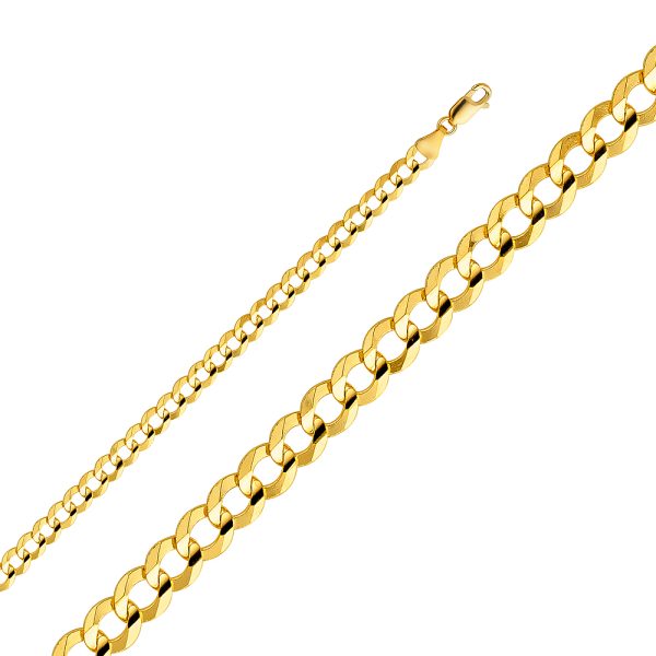 14KY 5.7mm Cuban Chain