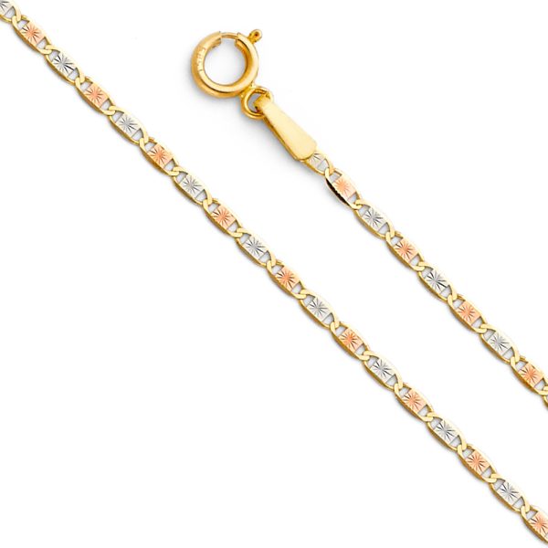 14K 3C 1.5mm Valentono Chain