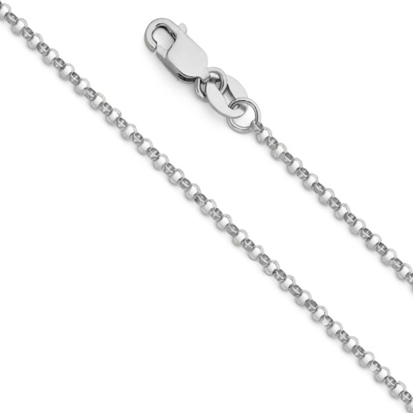 14KW 1.6mm Classic Rolo Cable Chain