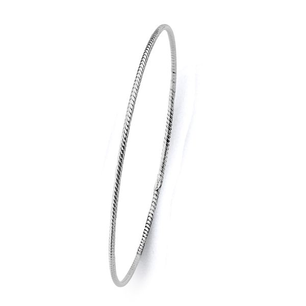 14KW 1.5mm Light Braided Bangle