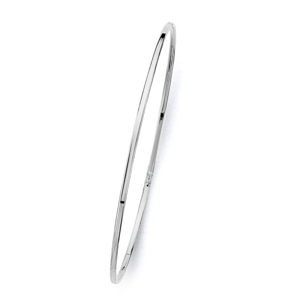 14KW 1.5mm Light Plain Bangle