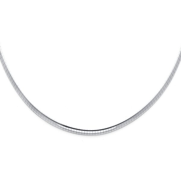 14K 2T Reversible Omega (3mm) Chain