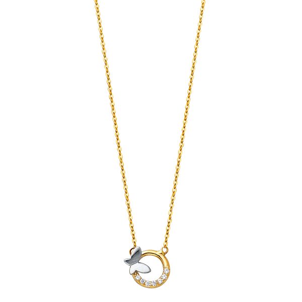 14K 2T Necklace (NK84)