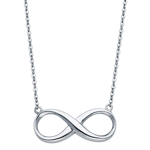 14KW Infinity Necklace