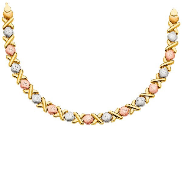 14K 3C Stampato Necklace