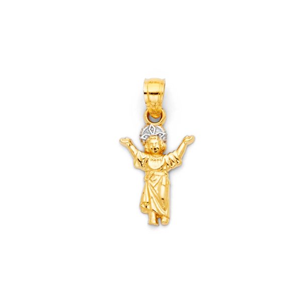 14K 2T Religious Pendant