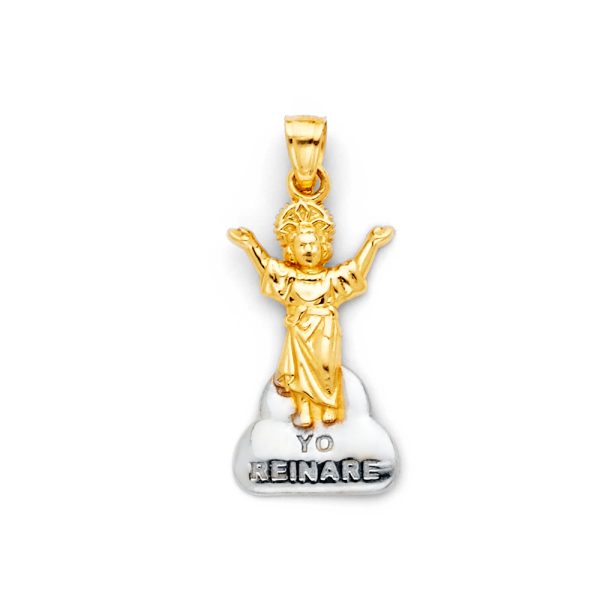 14K 2T Religious Pendant