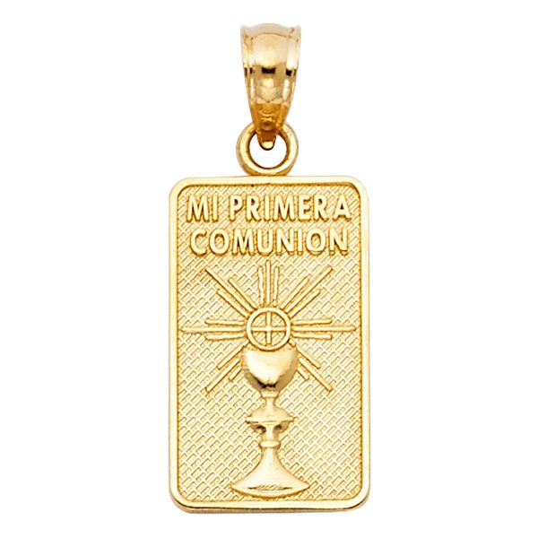 14KY Mi Primera Communion Pendant