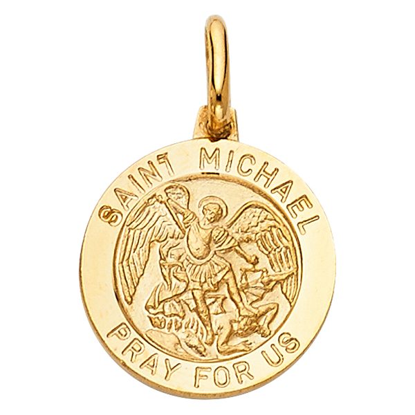 14KY St. Michael Pendant (PT282)