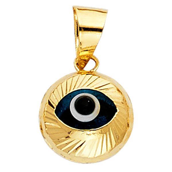 14KY Evil Eye Pendant (PT454)