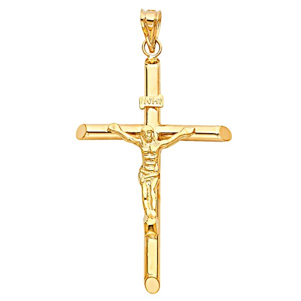 14KY Crucifix Pendant