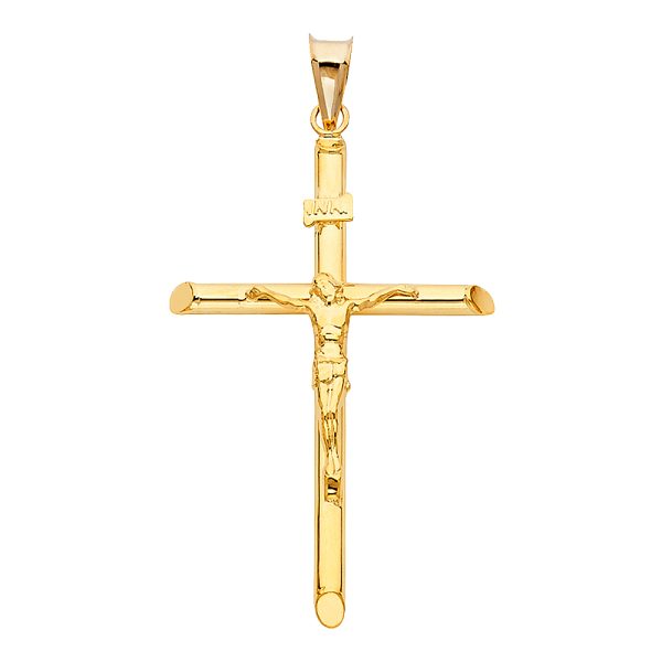 14KY Crucifix Pendant