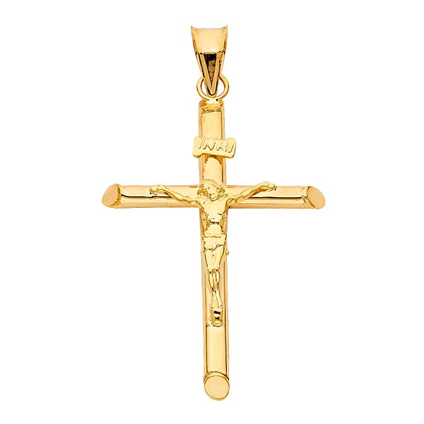 14KY Crucifix Pendant