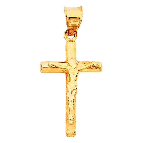 14KY Crucifix Pendant