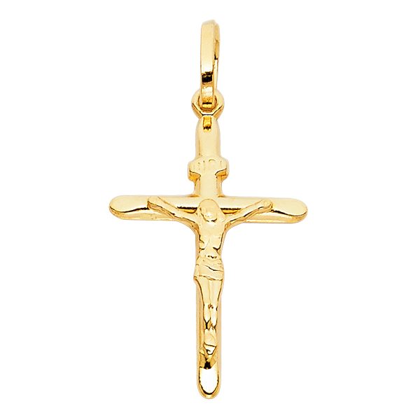 14KY Crucifix Pendant