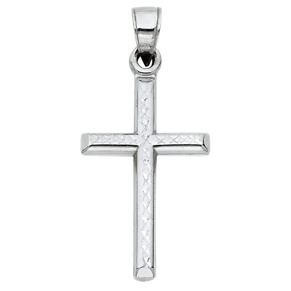 14KW Cross Pendant