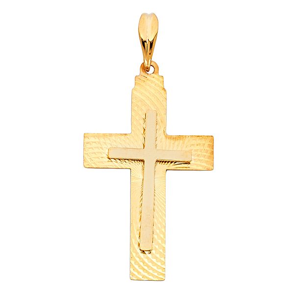 14KY Cross Pendant