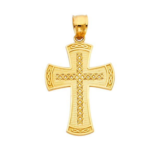 14KY Cross Pendant