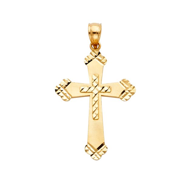 14KY Cross Pendant