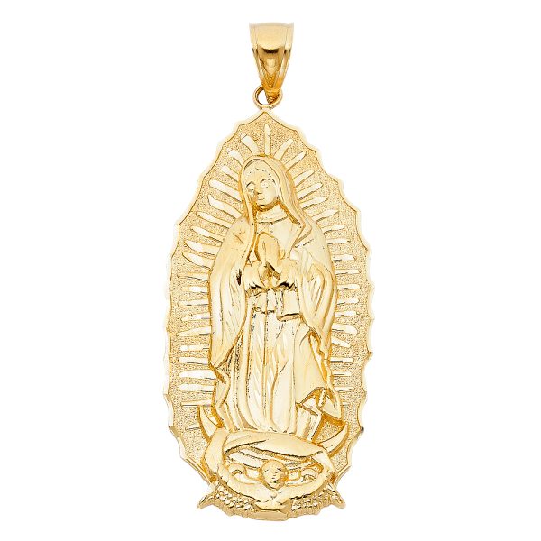 14KY Our Lady of Guadalupe Pendant