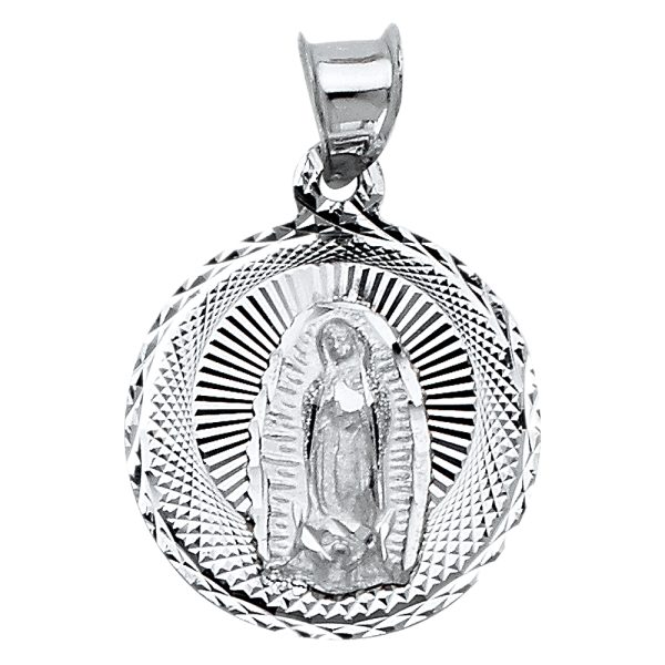 14KW Our Lady of Guadalupe Pendant