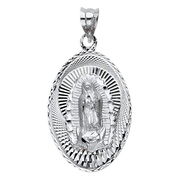 14KW Our Lady of Guadalupe Pendant