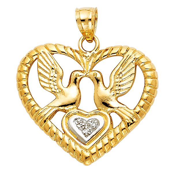 14K 2T Religious Pendant