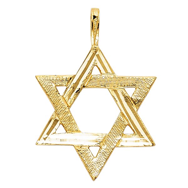 14KY Star of David Pendant