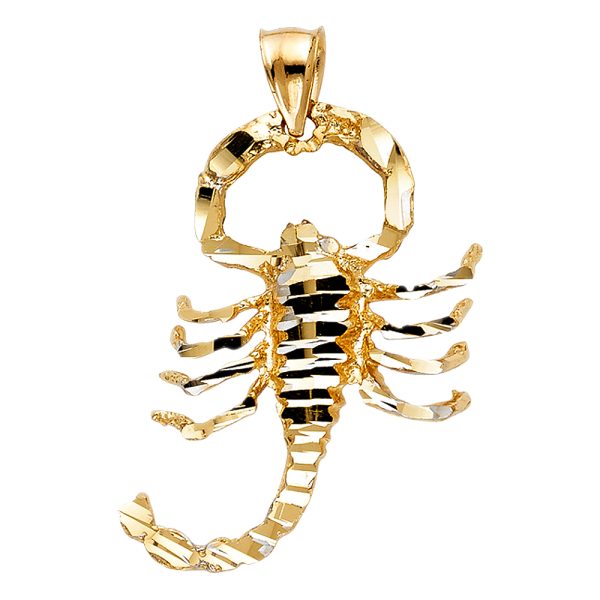 14KY Scorpion Pendant