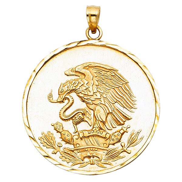 14KY Eagle Pendant