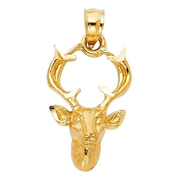 14KY Buck Pendant