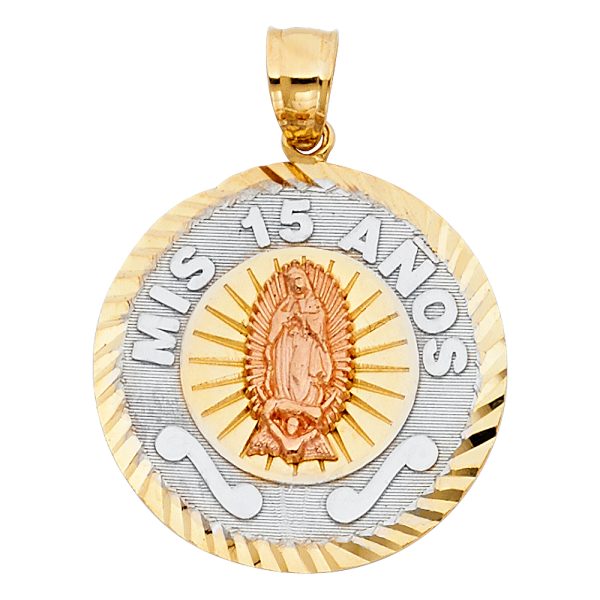 14K 3C 15 Years Pendant