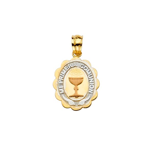 14K 3C Primera Communion Pendant