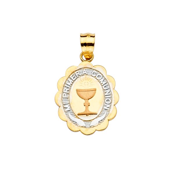 14K 3C Primera Communion Pendant