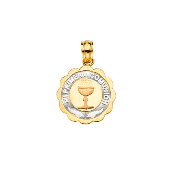 14K 3C Primera Communion Pendant