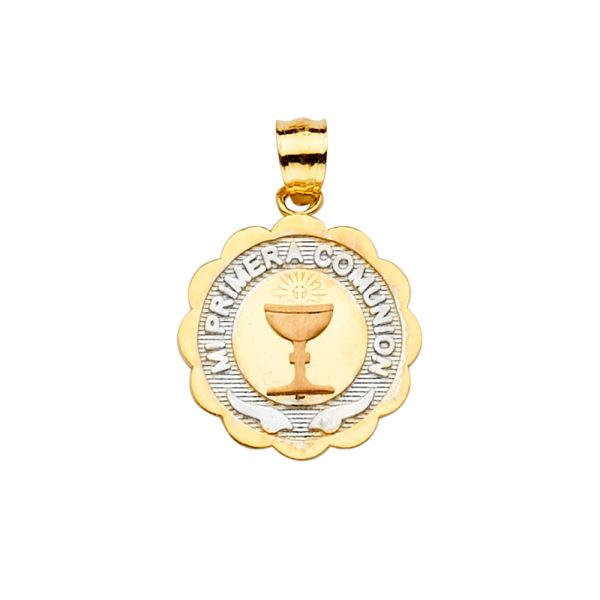 14K 3C Primera Communion Pendant