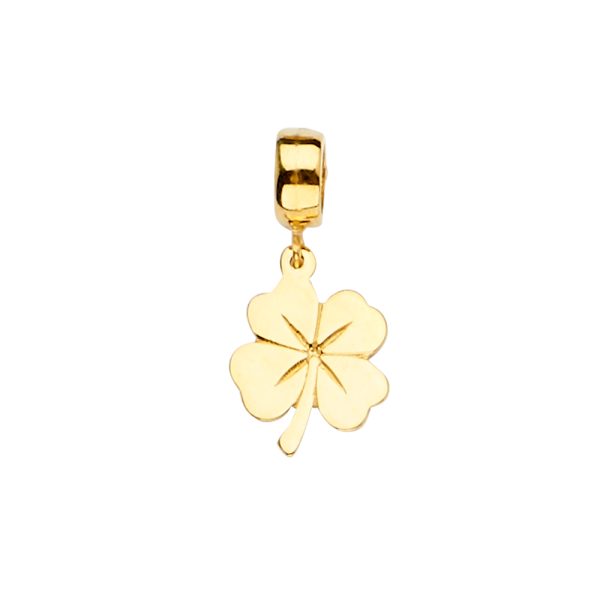 14KY Clover Charm for Mix&Match Bracelet