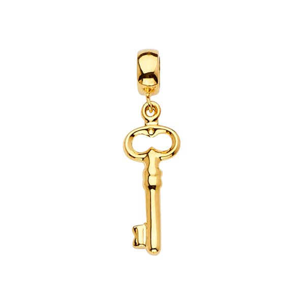 14KY Key Charm for Mix&Match Bracelet