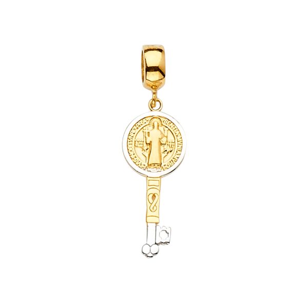 14K 2T San Benito Charm for Mix&Match Bracelet