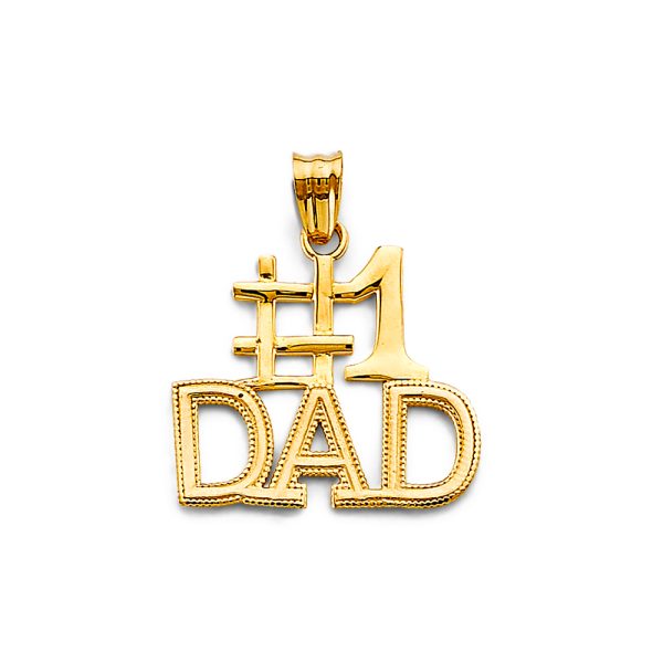 14KY #1 Dad Pendant