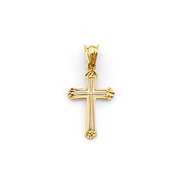 14KY Cross Pendant