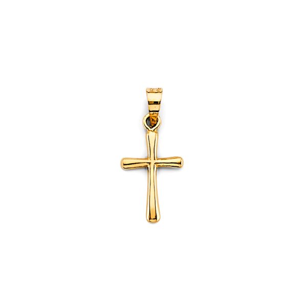 14KY Small Cross Pendant