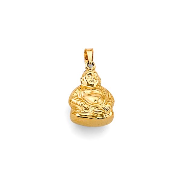 14KY Buddeddha Pendant